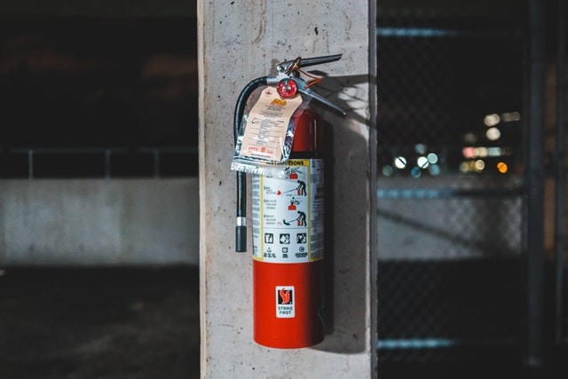 EICR fire safety extinguisher