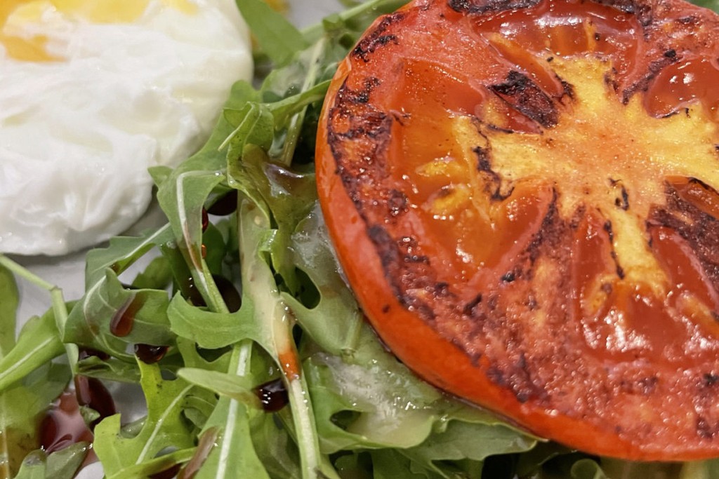 chunk of green cafe enfield featuring avocado on toast and eggs